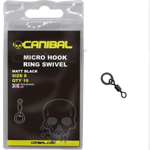 Canibal Micro Hook Ring Swivel N 20 10 UND  