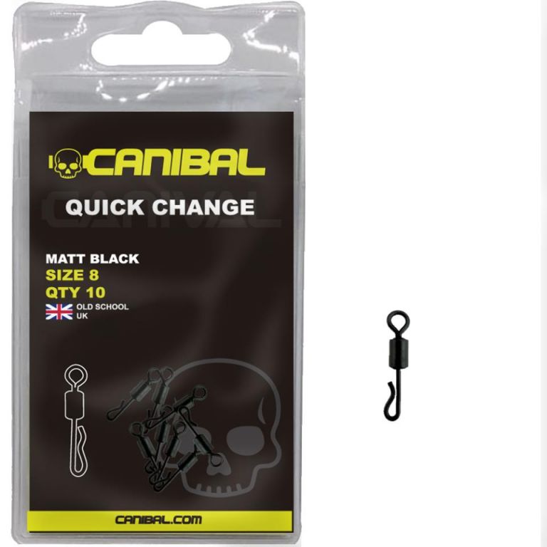 Canibal Quick Change Swivels 10 UND  