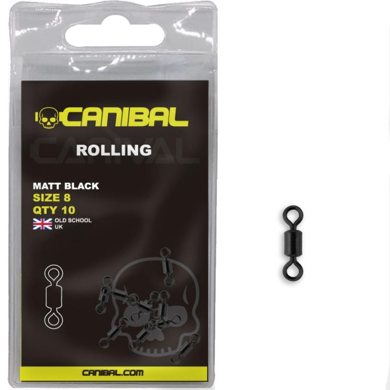 Canibal Rolling Swivels 10 UND  