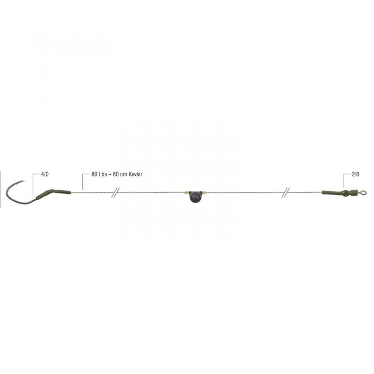 CATFISH RIG WITH RATTLE, RATTLE SNAKE 4080cm80L