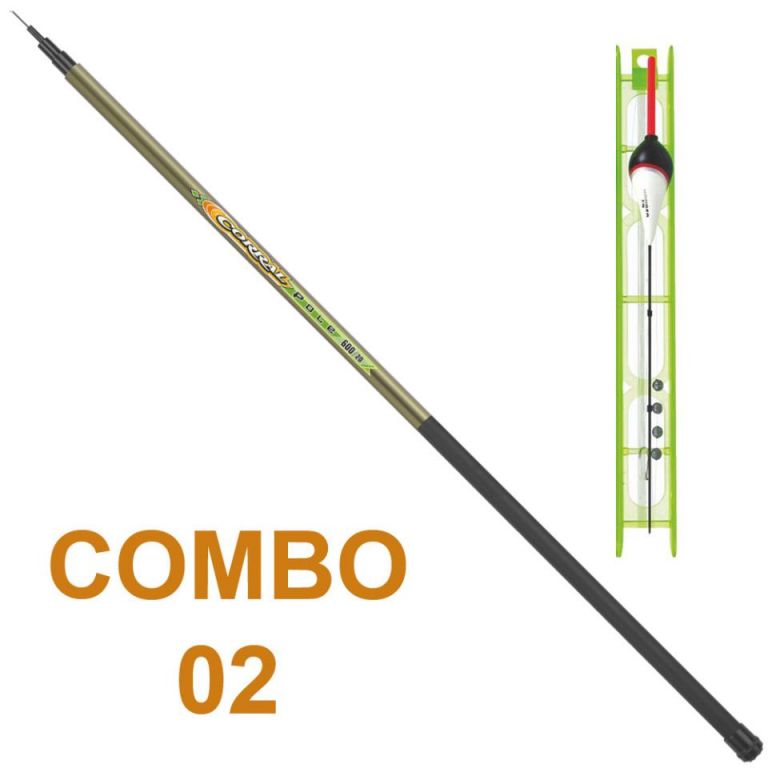 COMBO CAÑA +FLOTADOR 3 MTR