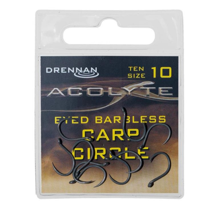 Drennan ACOLYTE CARP CIRCLE HOOKS SIZE 10  