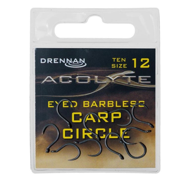 Drennan ACOLYTE CARP CIRCLE HOOKS SIZE 12  