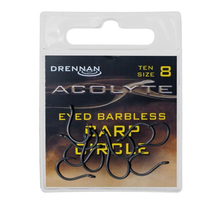 Drennan ACOLYTE CARP CIRCLE HOOKS SIZE 8  