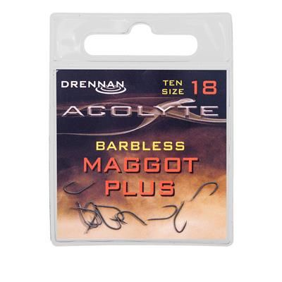 Drennan Acolyte PTFE Maggot Plus Barbless 18  