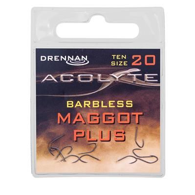 Drennan Acolyte PTFE Maggot Plus Barbless 20  