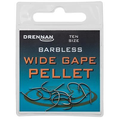 Drennan Barbless Wide Gape Pellet 10  