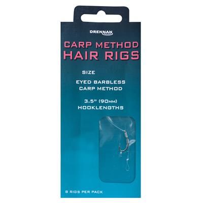 Drennan Carp Method Hair Rigs  10 to 8  