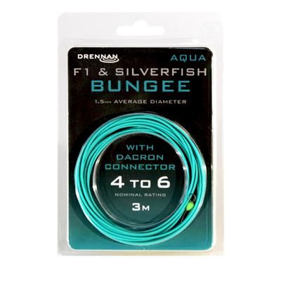 Drennan F1+S Fish Bungee 4to6  AQUA  