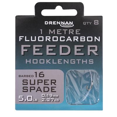 Drennan FLUOROCARBON 1MT FEEDER SUPER SPADE 16  