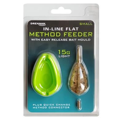 Drennan Flat Feeder  y  Mould Small 15g  