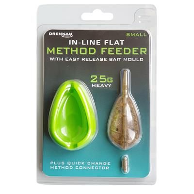 Drennan Flat Feeder  y  Mould Small 25g  