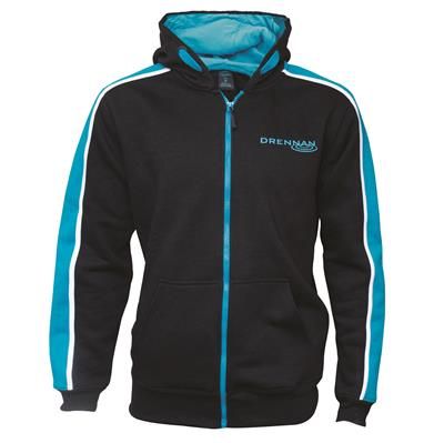 Drennan Full Zip Hoodie Black 2XL