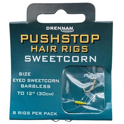 Drennan Pushstop HRig Sweetcorn 10  