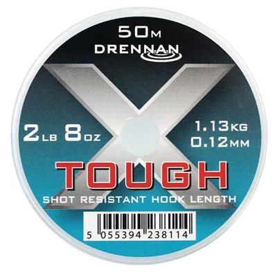 Drennan X Tough Hooklink 2lb8oz 0 12mm  