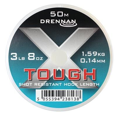 Drennan X Tough Hooklink 3lb8oz 0 14mm  