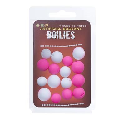 ESP Buoyant Boilies White Pink  