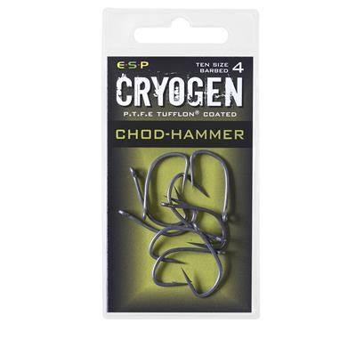 ESP Chod-Hammer Cryogen Hooks, Size 4  