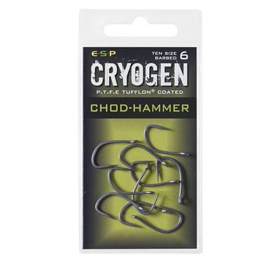 ESP Chod-Hammer Cryogen Hooks, Size 6  