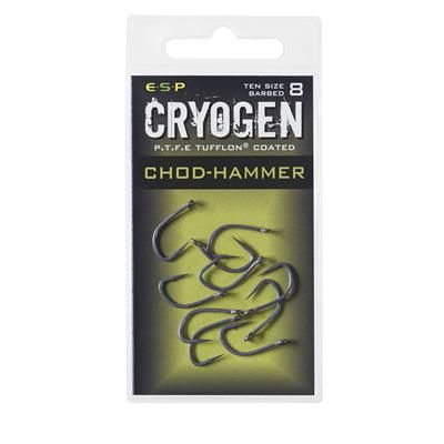 ESP Chod-Hammer Cryogen Hooks, Size 8  