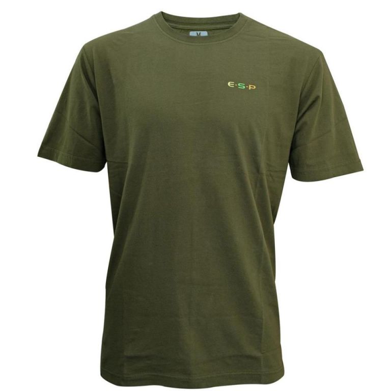 ESP OLIVE MINIMAL T-SHIRT, MEDIUM