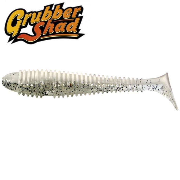 GRUBBER SHAD 12cm COLOUR 001 BAG 5 PCS