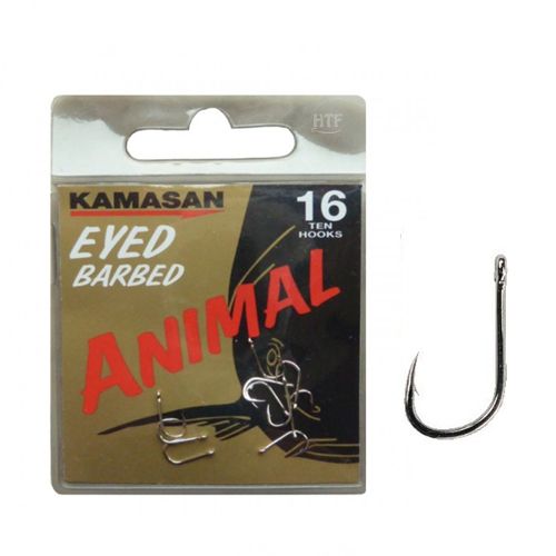 KAMASAN ANZUELO ANIMAL EYED BARBED N 8  