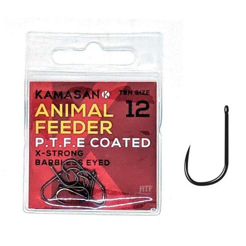 KAMASAN ANZUELO ANIMAL FEEDER EYED PTFE N10  