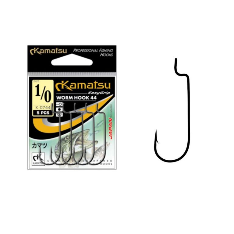 KAMATSU ANZUELO WORM HOOK 44 K-0744 5 UND