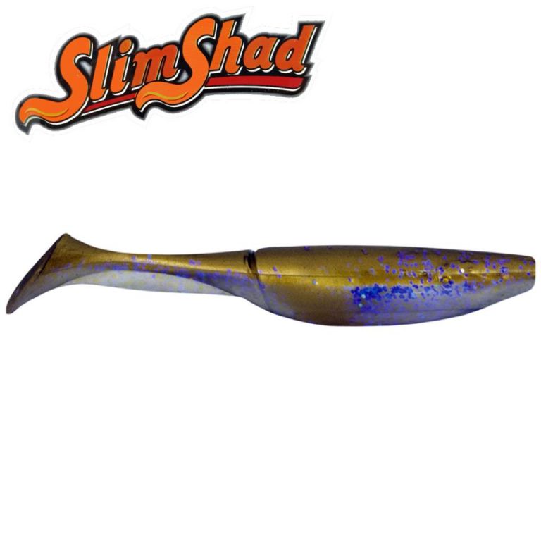 SLIM SHAD 10cm COLOUR 023 UV BAG 5 PCS