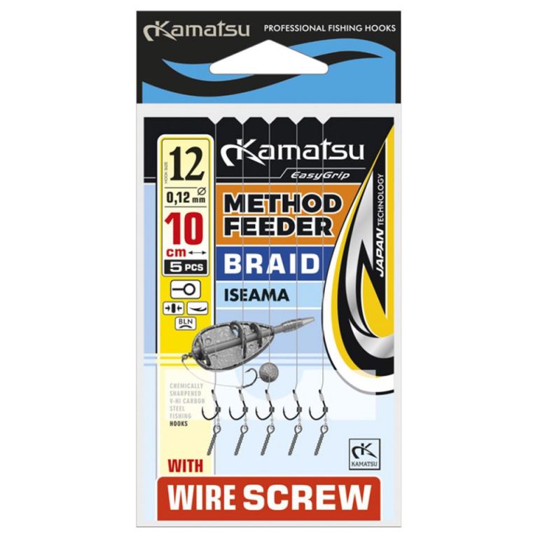 M. F. RIG BRAID ISEAMA WIRE SCREW 8BLNR10cm0,14m