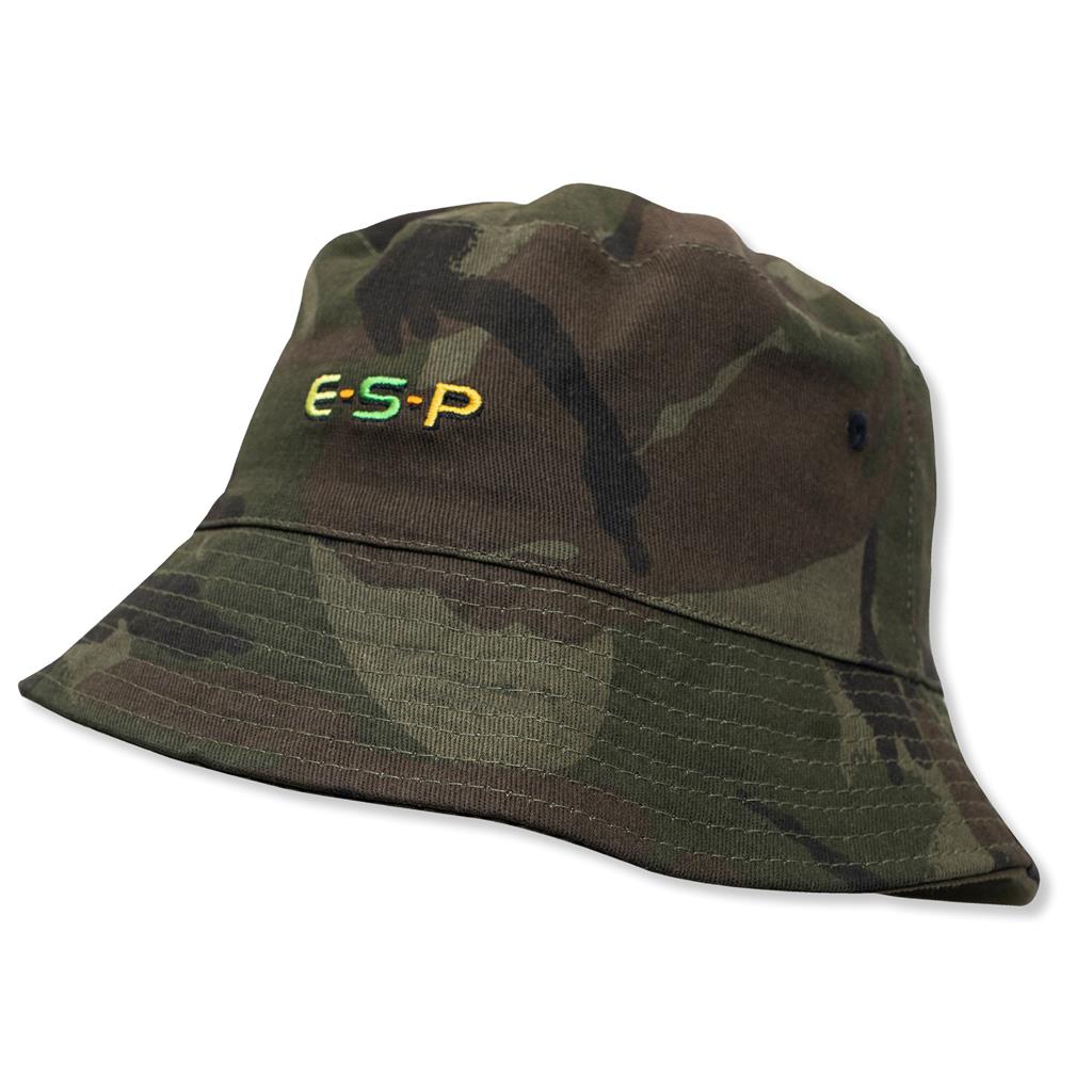 ESP REVERSIBLE CAMOOLIVE BUCKET HAT  