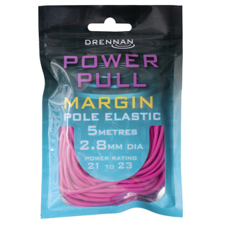 Drennan Power Pull Margin Elastic 2.8mm Pink 