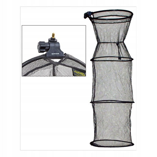 FISHING NET WITH LANDING NET HOLDER  40150