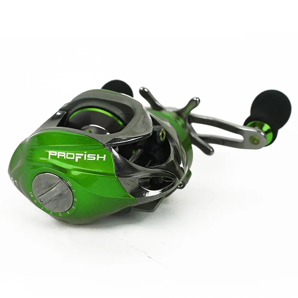 Traxis Baitcaster reel LH  Green