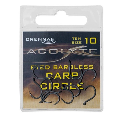 [HEA0110] Drennan ACOLYTE CARP CIRCLE HOOKS SIZE 10  