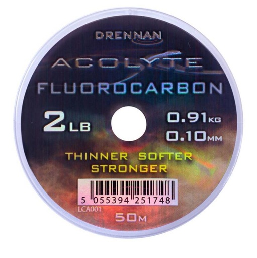 [LCA001] Drennan ACOLYTE FLUOROCARBON 2LB 0.10  