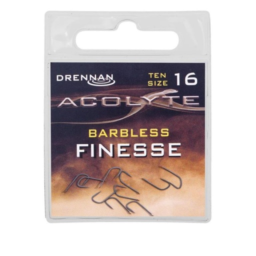 [None] Drennan Acolyte PTFE Finesse Barbless 16