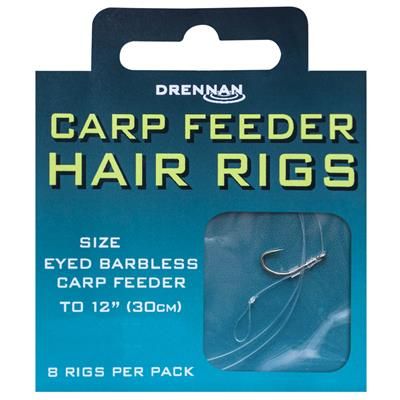 [HNHCFD018] Drennan Carp Feeder Hair Rigs  18 to 5  