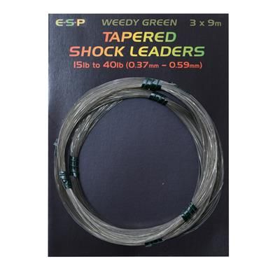 [ELTSL15402] ESP Tapered Shock Leader Green 