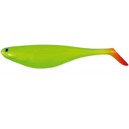 [338021008] FLAT SHAD 12,5cm KOL. 08 LIGHT LEMON BAG 4 PCS