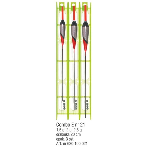 [620100021] FLOAT SET COMBO E NO.21 BAG 3 PCS