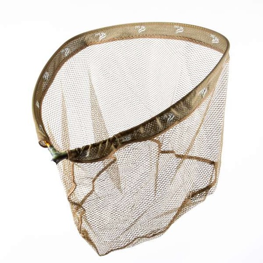 [None] JVS Landing Net Gummi Green 67x55cm