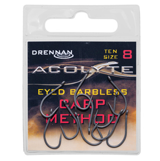 [None] Drennan ACOLYTE Carp Method - Barbless