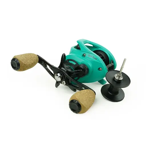 [DLTAV4983] DLT SpinSync LH 301 Baitcast Reel incl, Spare Spool 9+1BB 